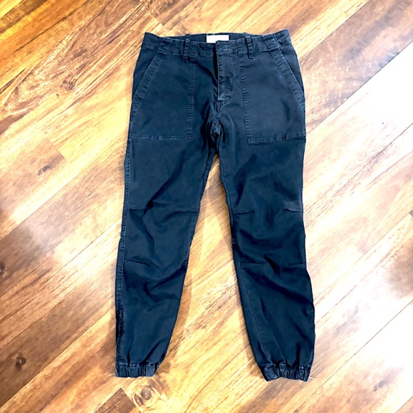 Nili Lotan Black Cropped Military Pants - Size 4 (EUC) - Picture 4 of 12